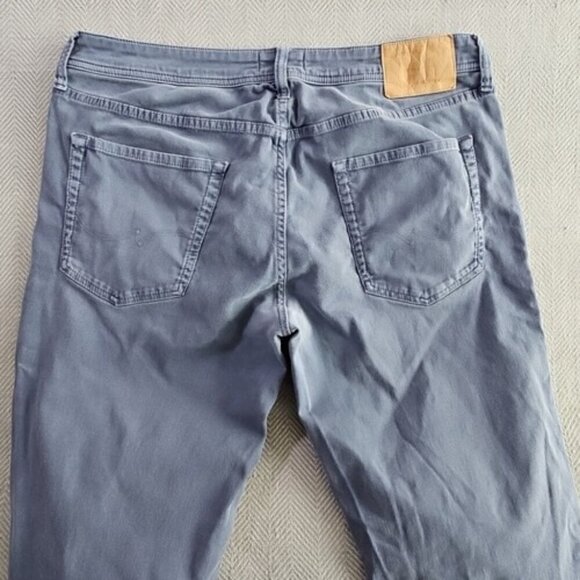 Jack & Jones Jeans Men's Glenn 36x34 Faded Navy Blue Slim Fit Button Fly - Picture 14 of 16